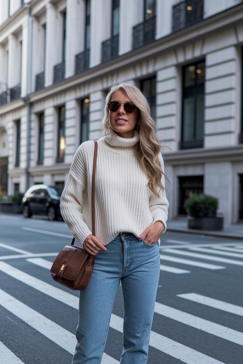 Versatile Pull Over Outfits for Women Casual Jeans Styles outfit idea