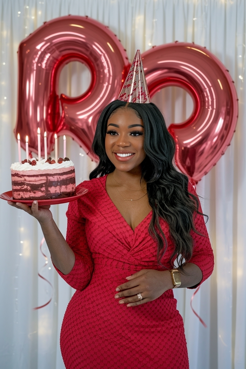 Bold Red Birthday Outfit Black Women Will Shine In outfit idea