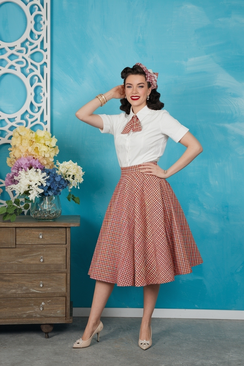 Retro Style Outfits: Embracing Vintage Fashion Trends outfit idea