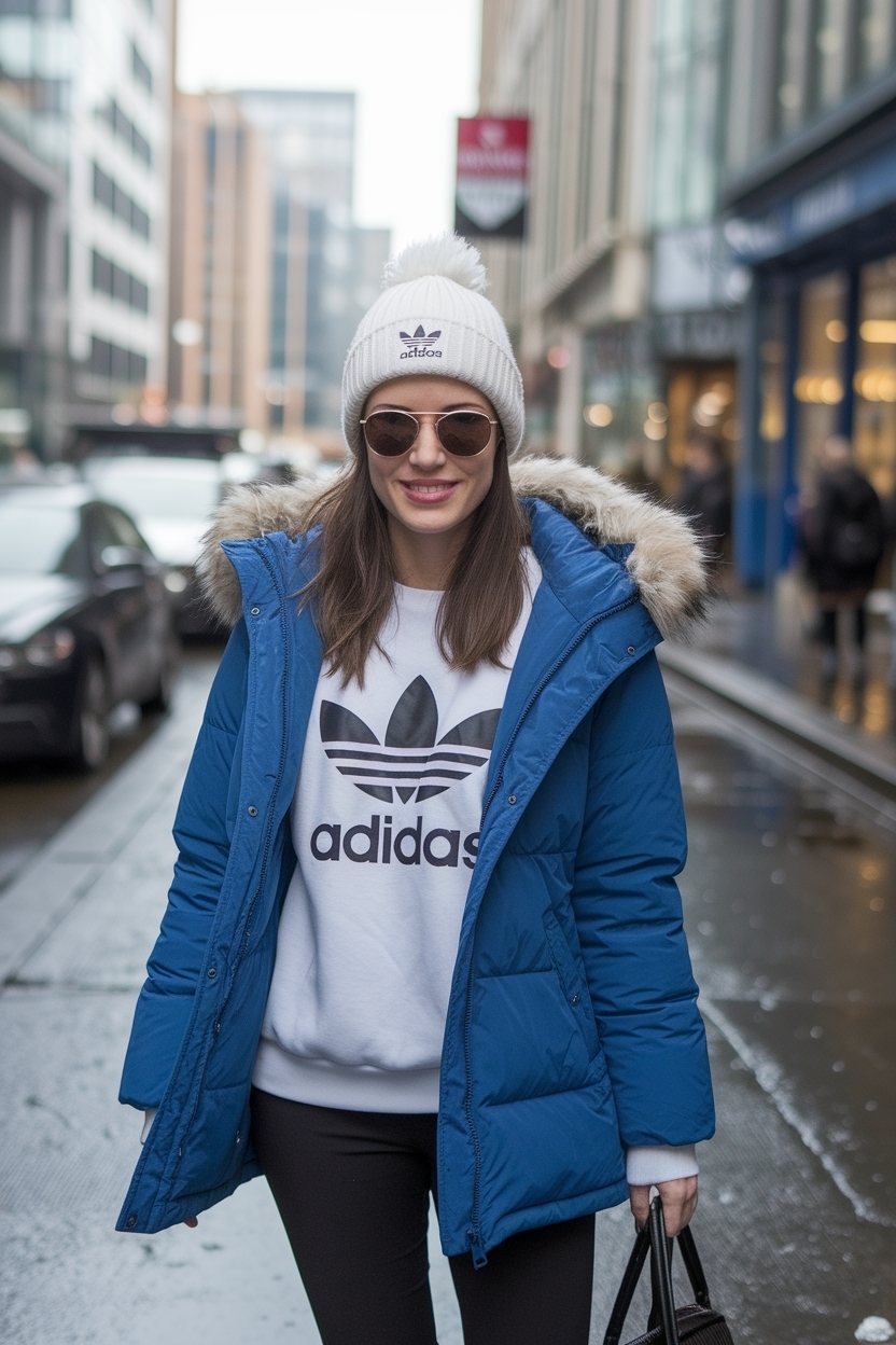 Sambas Adidas Women Outfit Winter: Stay Warm in Style outfit idea