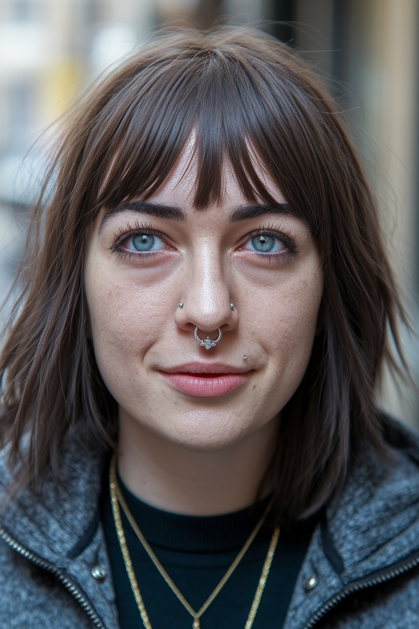 Septum and Nose Piercing Together: Bold Fashion Statements outfit idea
