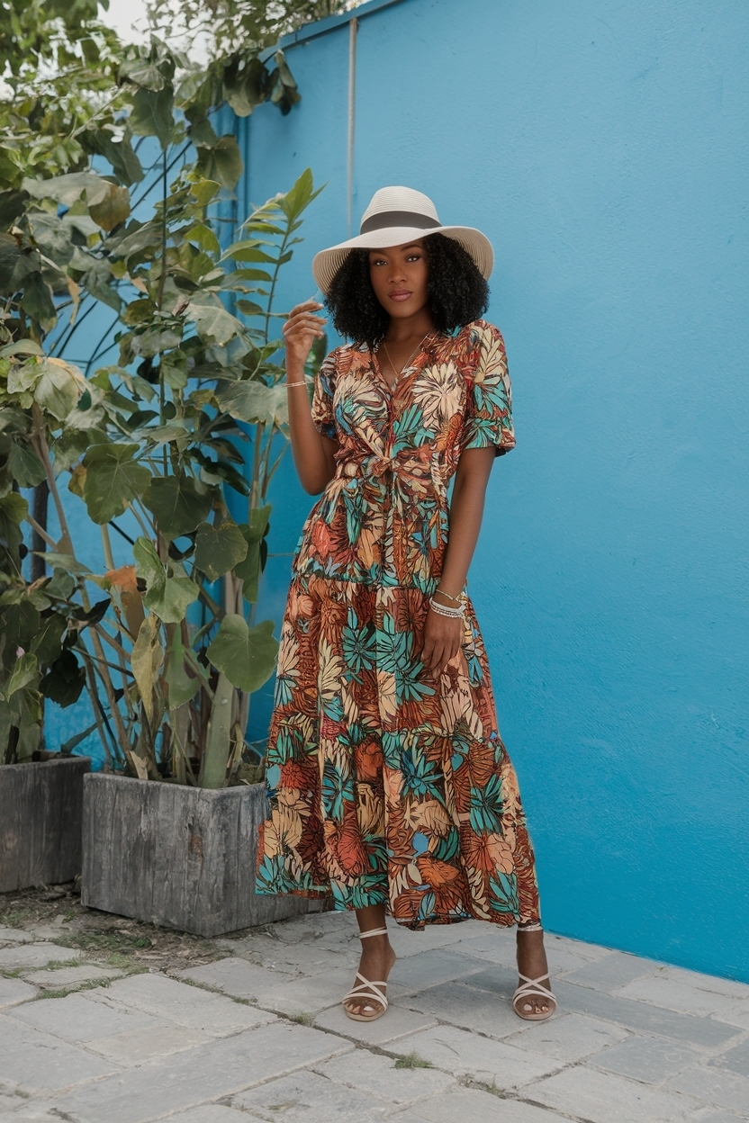 Shein Vacation Outfits Black Women: Trendy Summer Styles outfit idea