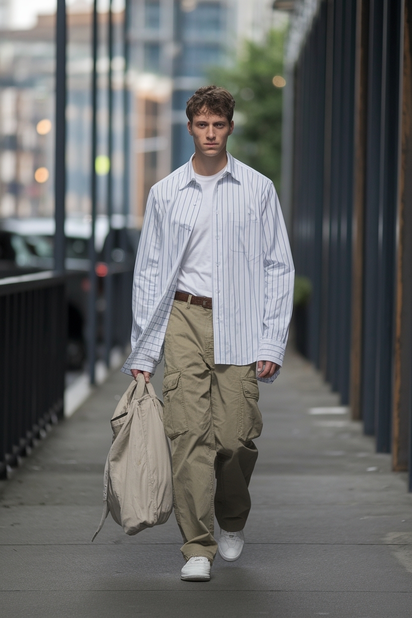 Shirt and Cargo Pants Outfit: Versatile Looks for Every Occasion outfit idea