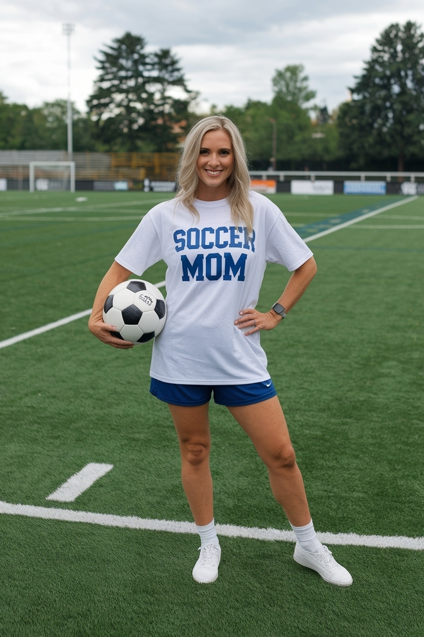 Soccer Mom Outfit Spirit Week: Fun and Functional Looks outfit idea