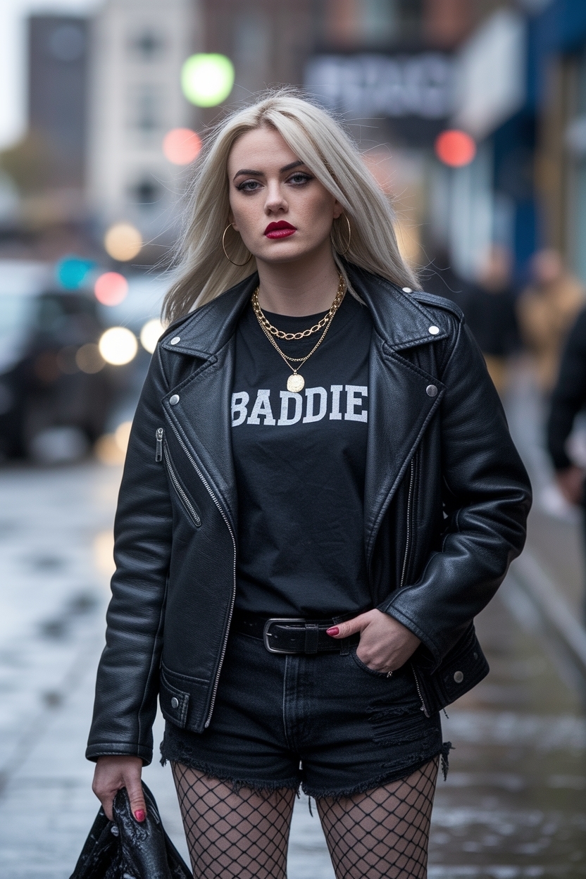 Soft Grunge Outfits Women Baddie: Effortlessly Cool Looks outfit idea