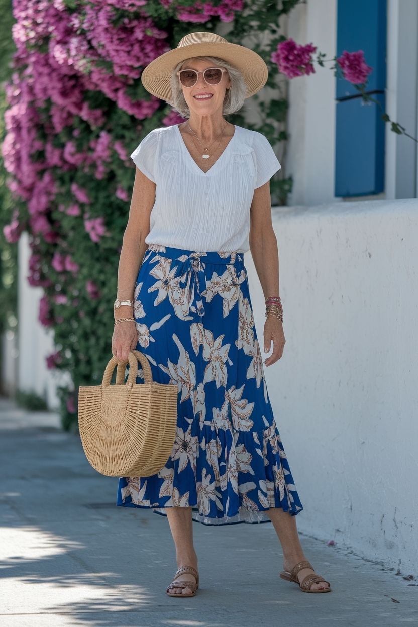 Summer Clothes for Women Over 60 Casual Choices outfit idea