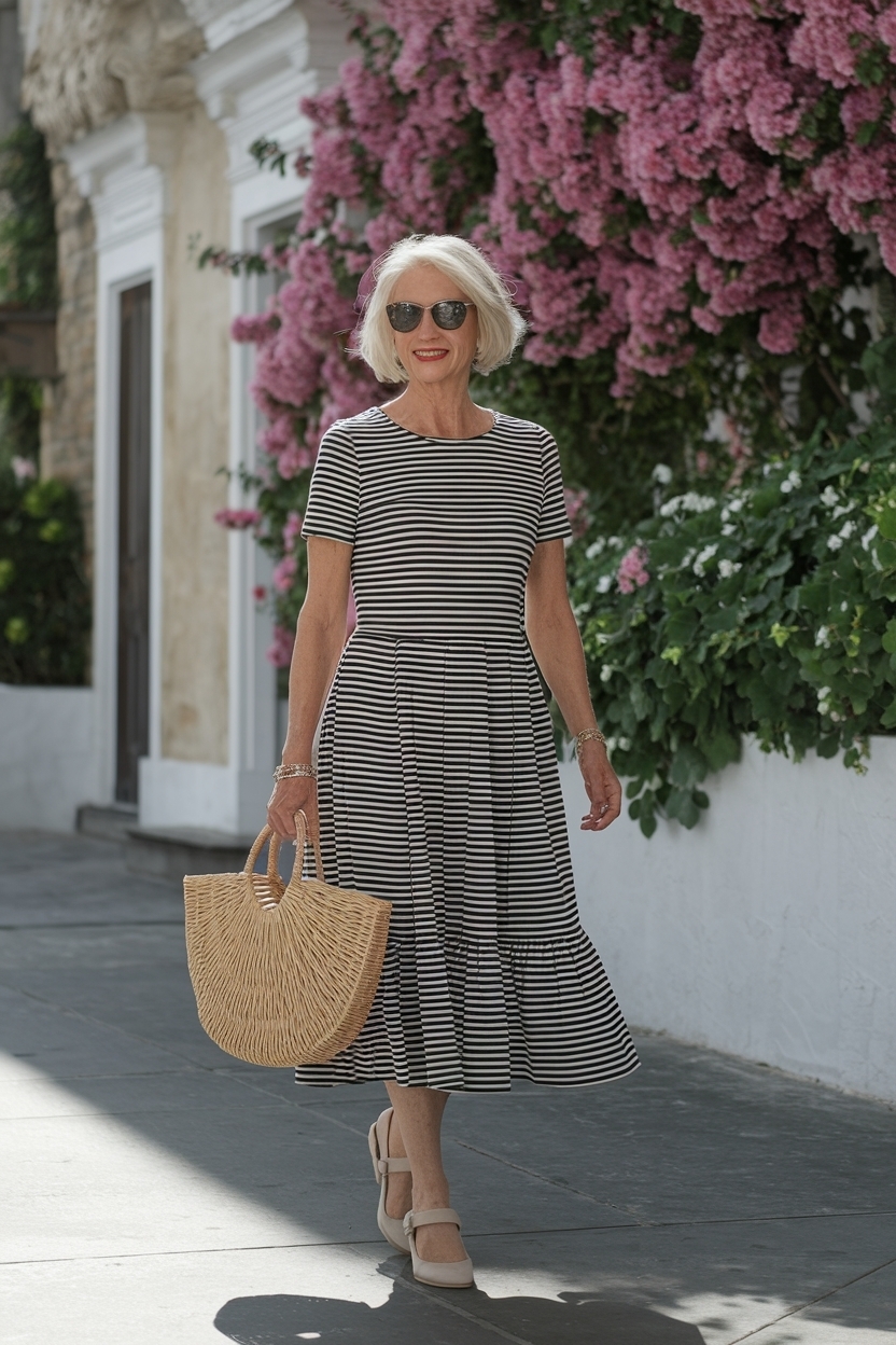 Summer Dresses for Older Women Over 50: Must-Haves outfit idea