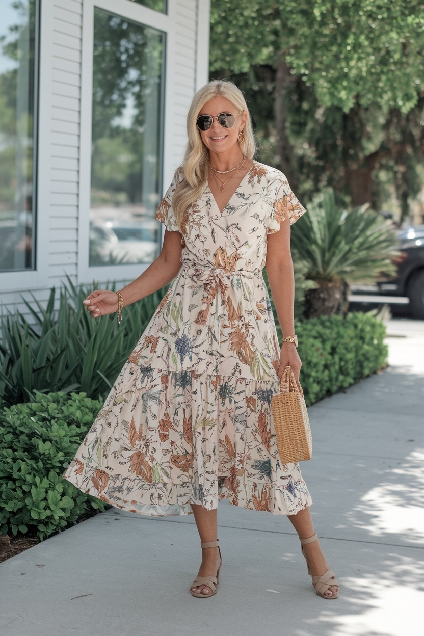 Summer Dresses for Women Over 40 Casual: Style Guide outfit idea