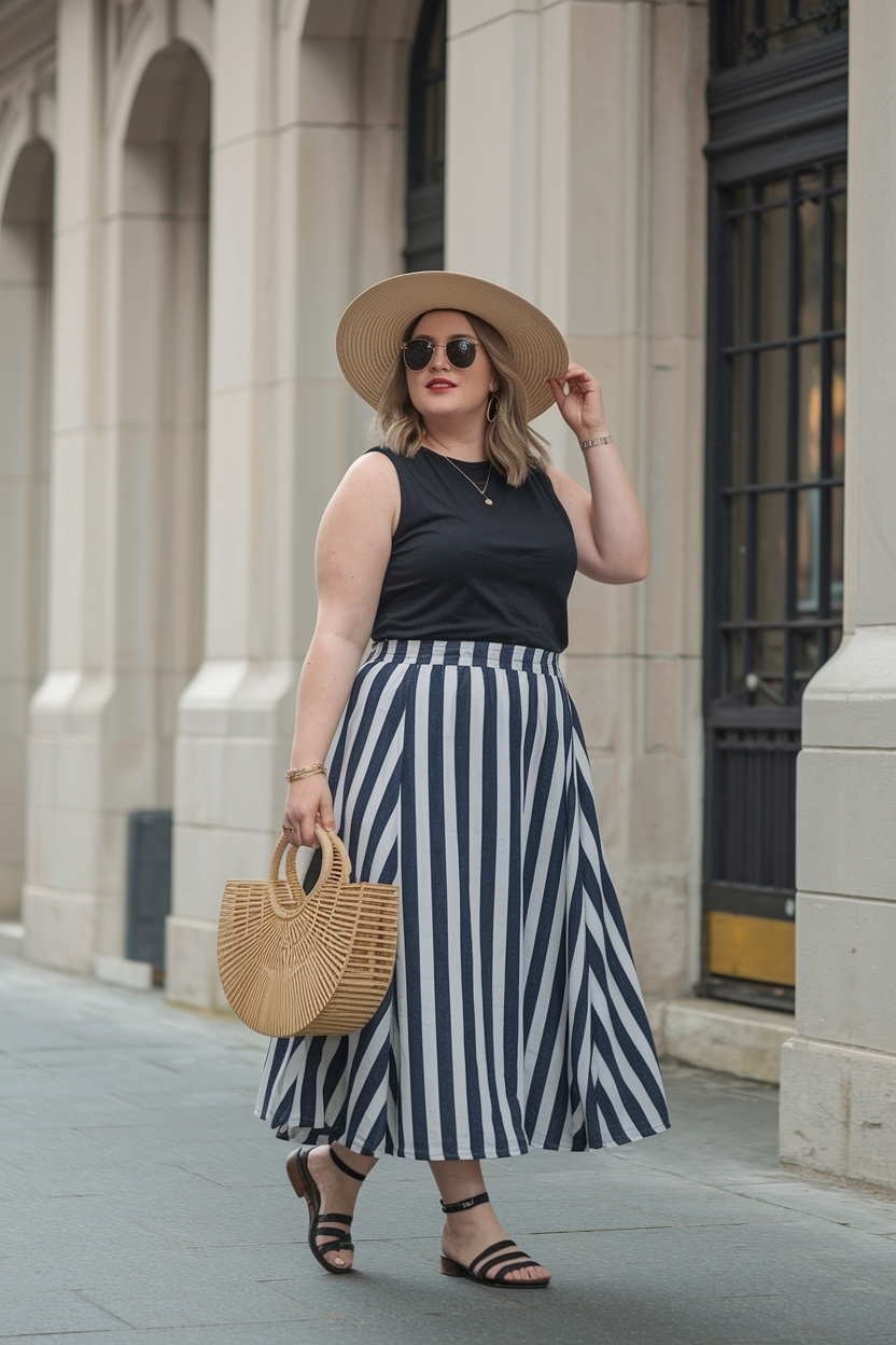 Summer Outfits for Plus Size Women Baddi: Stay Cool outfit idea