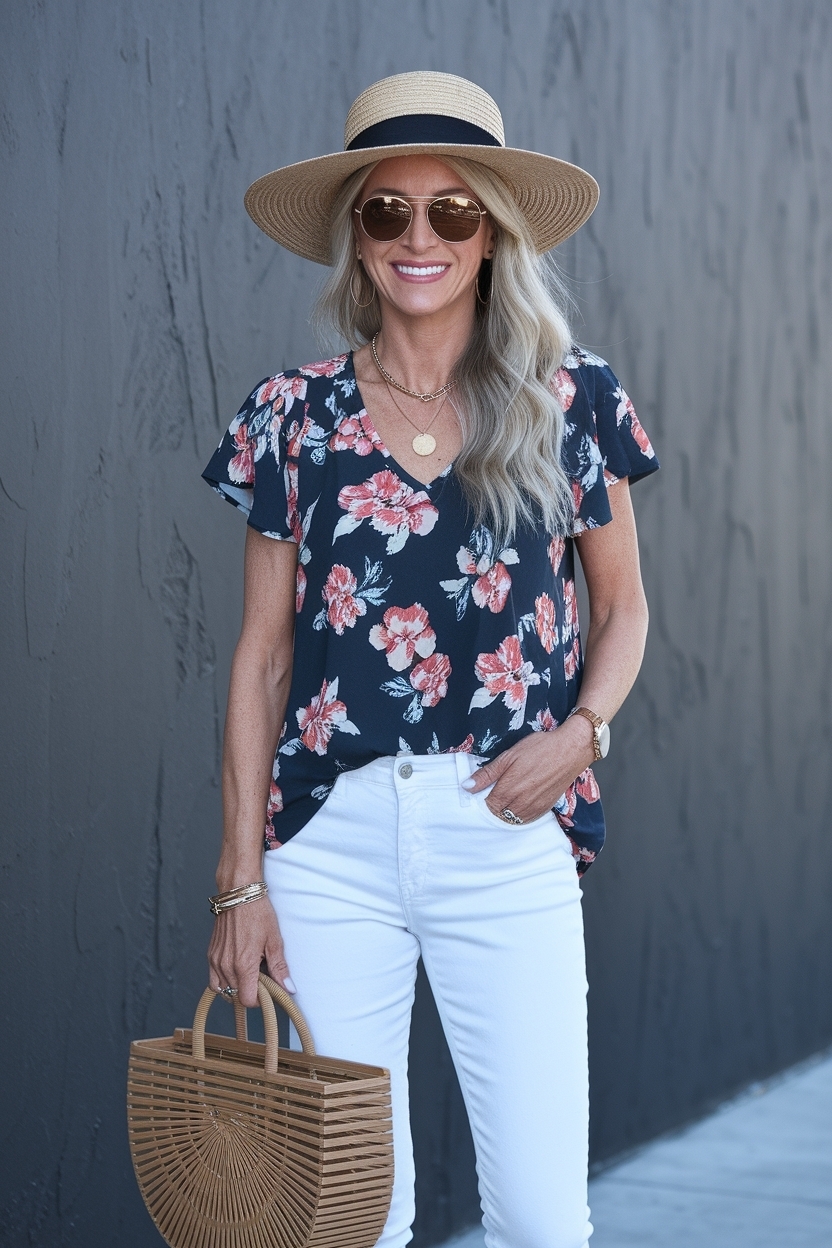 Comfy Summer Outfits Women Over 40: Casual Dress Ideas outfit idea