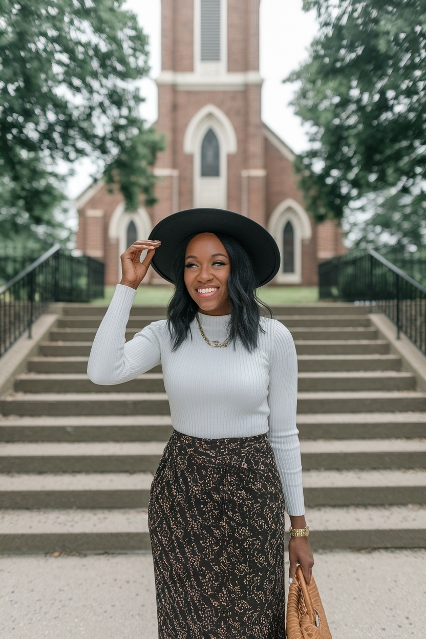 Sunday Best Outfit Church Black Women: Elegant Choices outfit idea