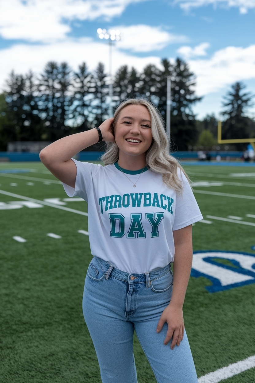 Throwback Day Spirit Week Outfit Inspiration outfit idea