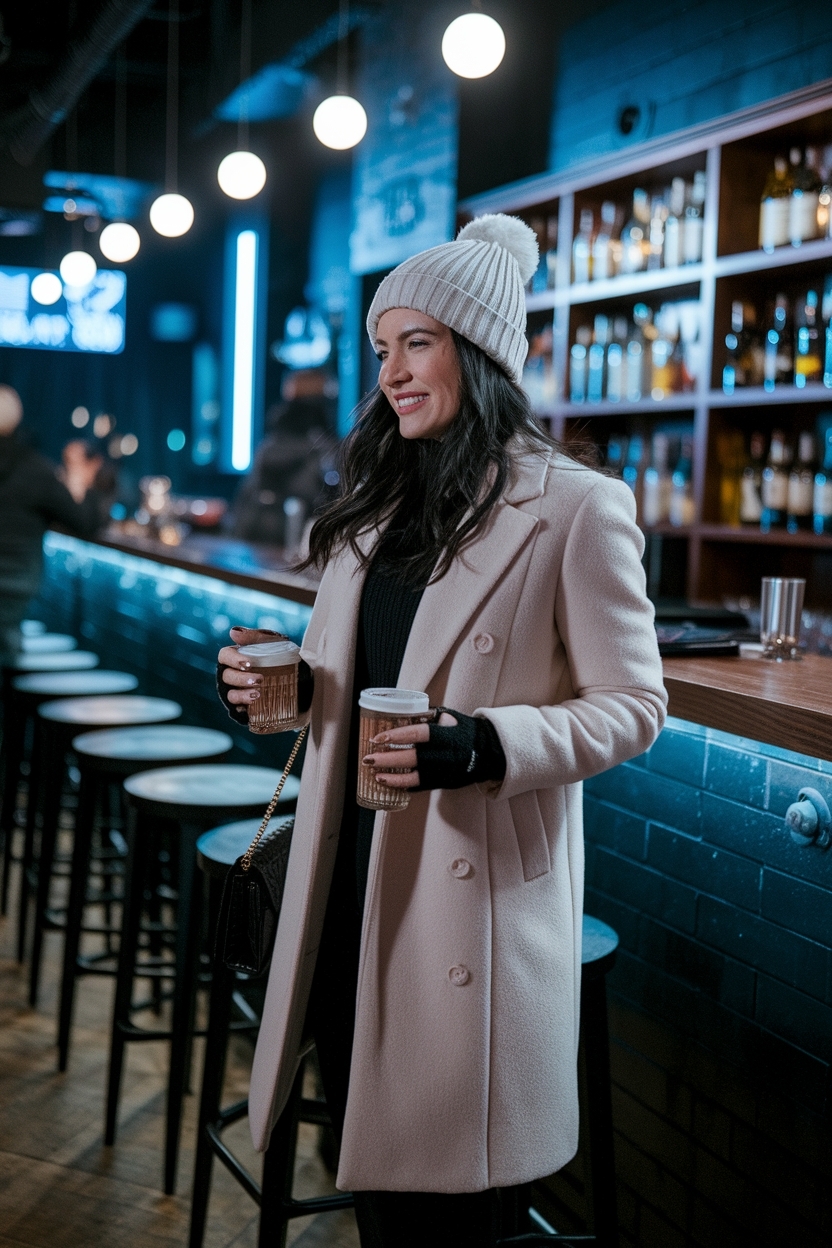 Winter Bar Outfit Night Going Out: Must-Have Looks outfit idea