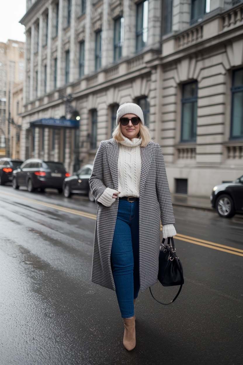 Stylish Winter Business Casual Outfits Plus Size Options outfit idea