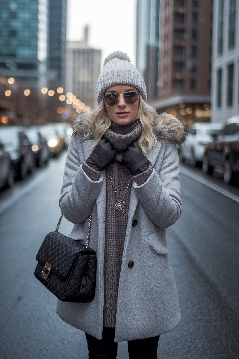 Winter Grunge Outfits Cold Weather: Edgy Looks to Try outfit idea