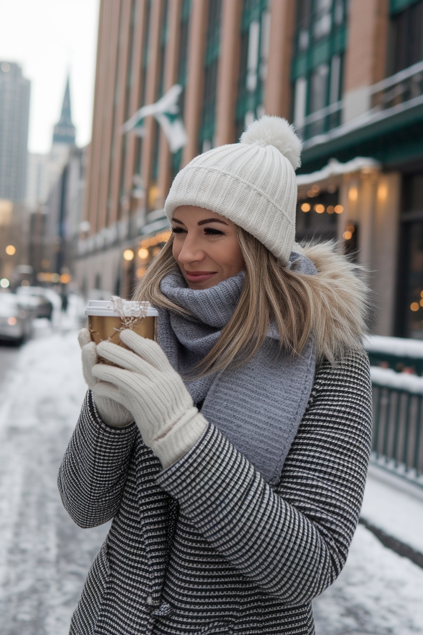 Winter Outfits Aesthetic Christmas: Cozy and Stylish Looks outfit idea