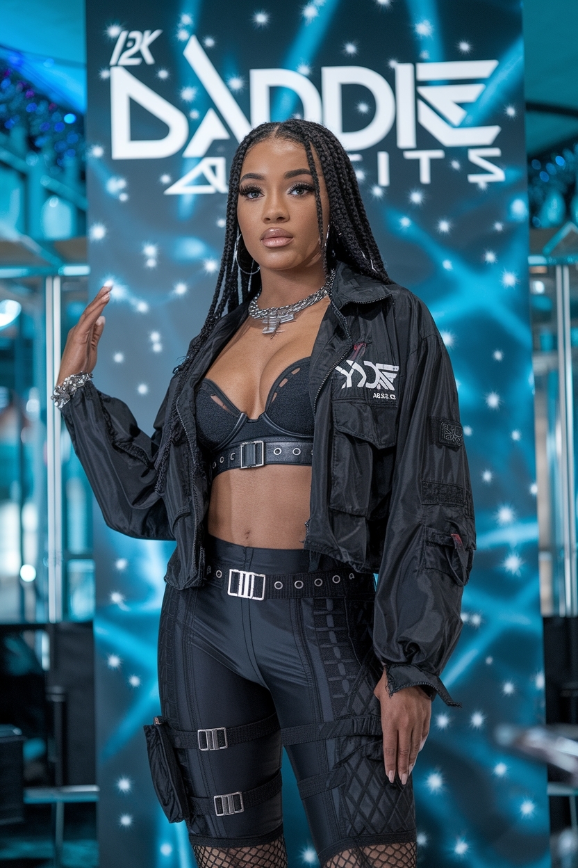 Y2K Baddie Outfits Black Women for Nostalgic Style outfit idea